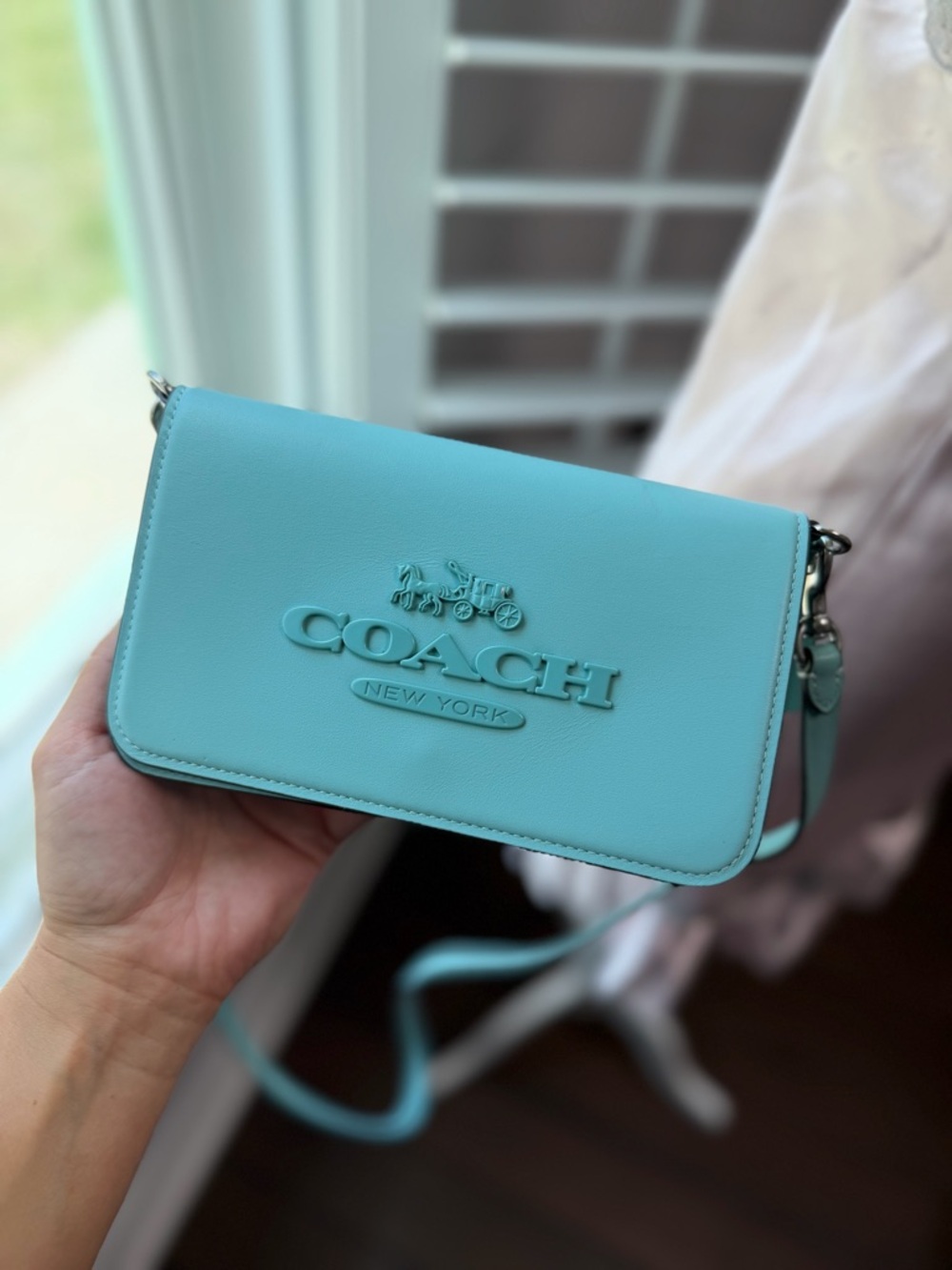Coach Toni Crossbody with silver hardware